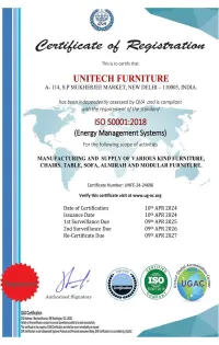 Certificate Of Registration