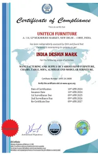 Certificate of Compliance – INDIA DESIGN MARK