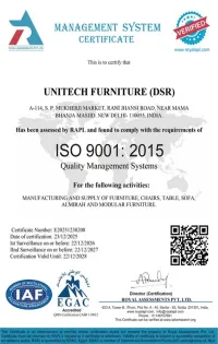 Management Systems Certificate – ISO 9001:2015