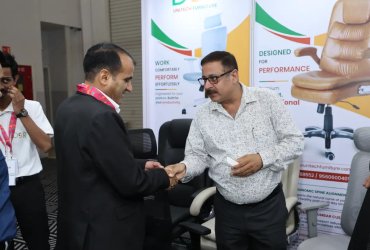 Business Meeting at DSR Exhibition