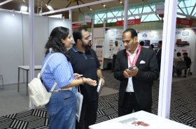 Customer Interaction at Exhibition