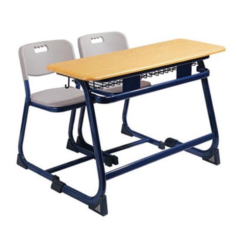College Desk With Writing Pad Strong Metal Frame Design Manufacturers, Suppliers in Delhi